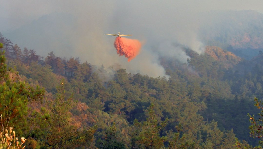 Marmaris’te orman yangını: Büyük ölçüde kontrol altına alındı